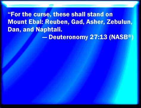 Deuteronomy 27 [Y3DF] .